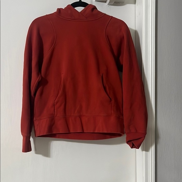 lululemon athletica Sweaters - Lululemon Red Hoodie with Front Pocket